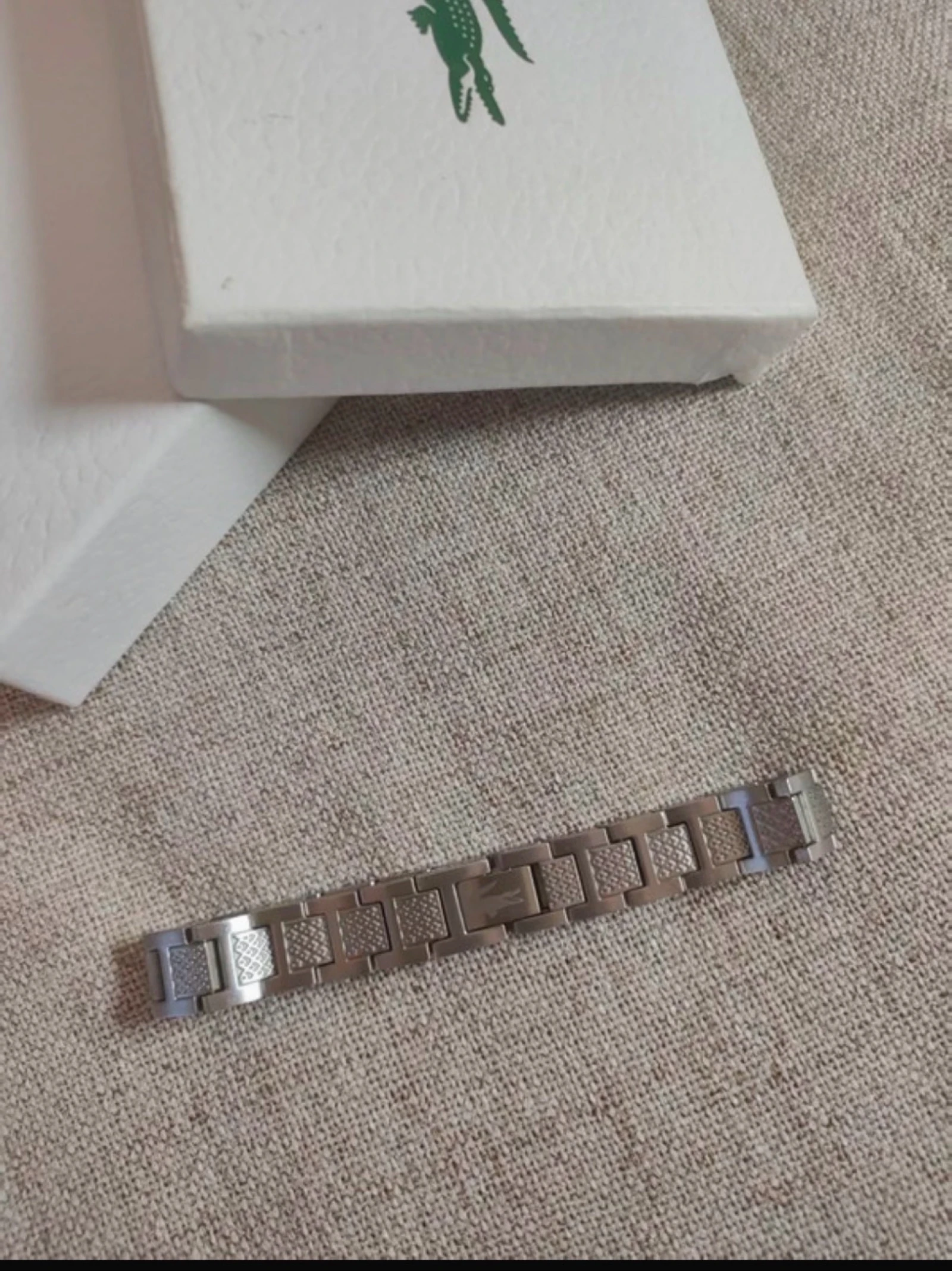 Bracelets Lacoste argenté 